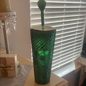 Starbucks Wicked OZ Emerald GreenTumbler